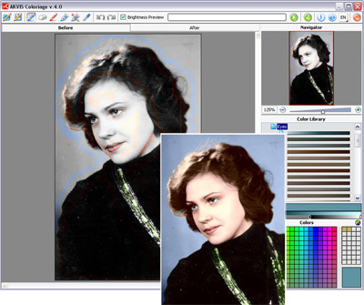 AKVIS Coloriage Screenshot